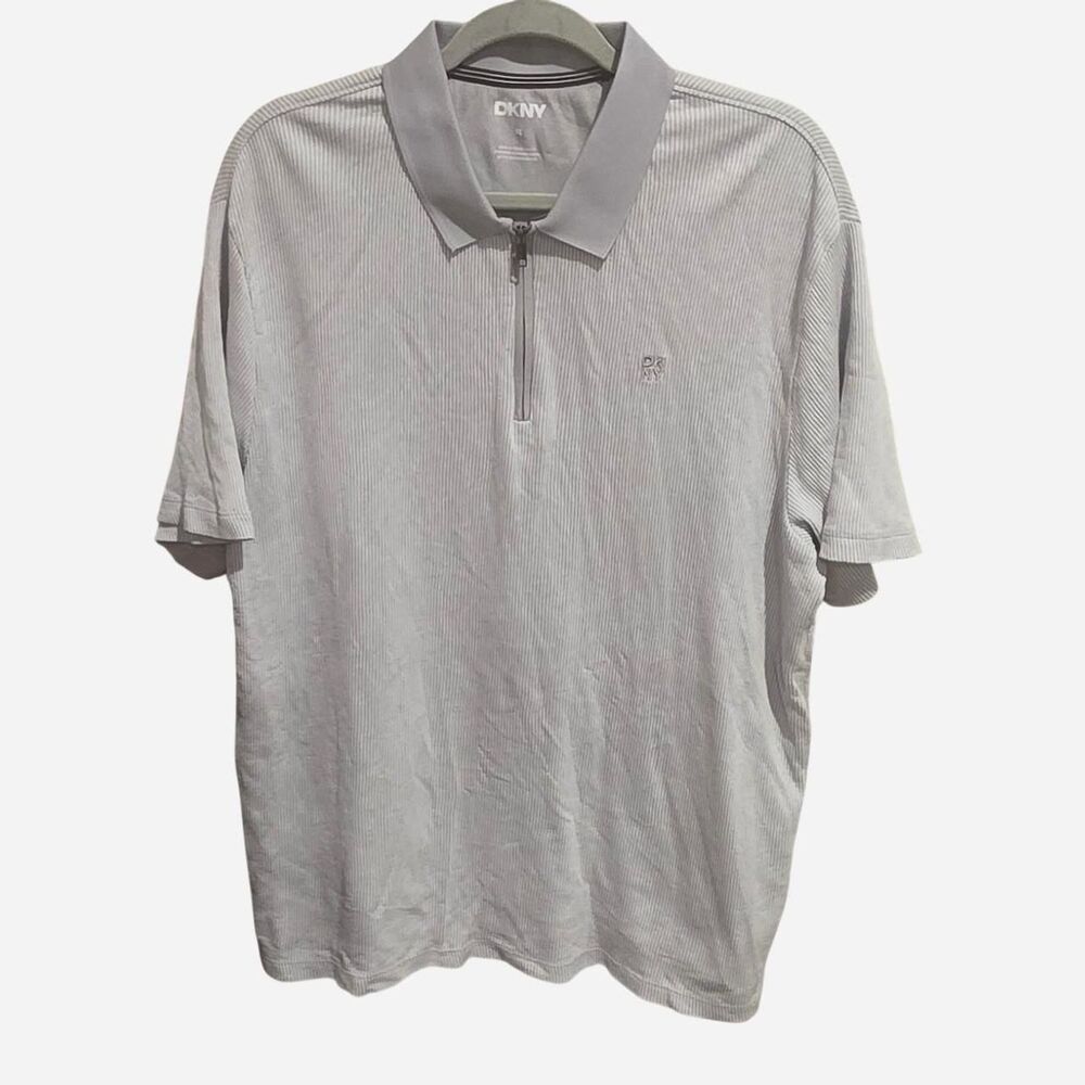 Dkny Men's Grey Polo-shirts